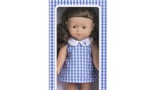 Papusa Corolle Mini Corolline Romy, rochita albastra, 20 cm