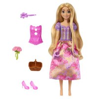 Papusa Disney Princess Spin and Reveal, Rapunzel - 1