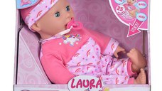 Papusa Simba Laura Tickle baby, 38 cm