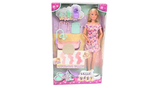 Papusa Steffi Hello Baby 573-3680, multicolor, 3+