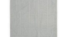 Paturica din bumbac Lorelli, 75x100 cm, Gri, Crosetata pentru Bebei