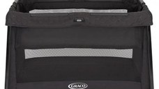 Patut Graco FoldLite LX Midnight, 0-3 ani, 105 x 65 x 68 cm (Negru)