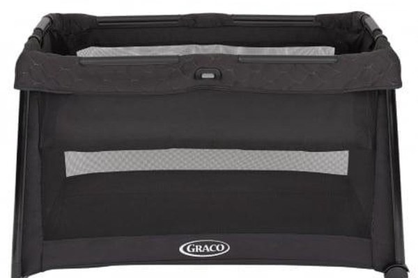 Patut Graco FoldLite LX Midnight, 0-3 ani, 105 x 65 x 68 cm (Negru)