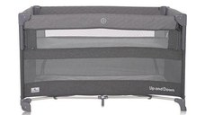 Patut pliabil Lorelli Up and Down, laterala culisanta, Cool Grey Bear
