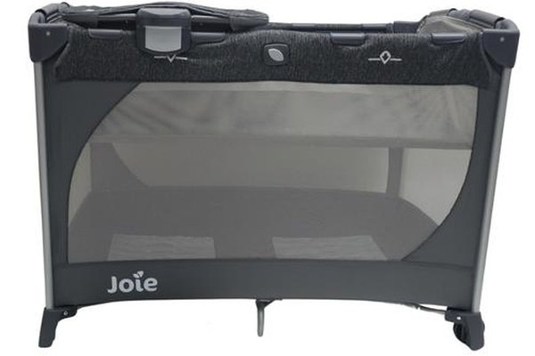 Patut pliant Joie Commuter Change Gray Marble, cu cosulet detasabil inclus,  greutate maxima suportata 15 Kg