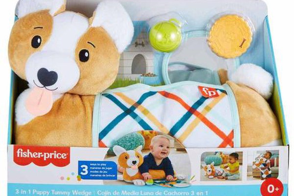 Perna de joaca pentru burtica 3 în 1 Fisher Price Puppy
