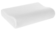 Perna ortopedica profilata Rebel Active RBA-6001, cu spuma cu memorie si gel, 60 x 40 x 12 cm