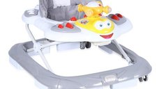 Premergator Lorelli Helicopter cu Eurobaza, Gri, pentru Copii de Peste 6 Luni