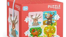 Puzzle 4 in 1 - Anotimpurile (12, 16, 20, 24 piese)