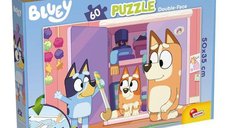 Puzzle de colorat maxi Lisciani Bluey, 60 de piese