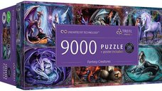 Puzzle panoramic Trefl 9000 piese - Creaturi de basm