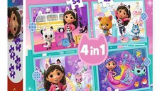 Puzzle Trefl 4in1 Gabby's Great Adventure