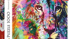 Puzzle Trefl Lion Colorat, 1000 Piese