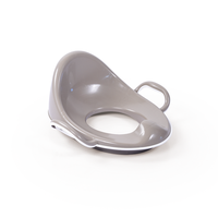 Reductor toaleta anitderapant cu spatar DOLU D7190, 18 luni+ (Gri) - 1