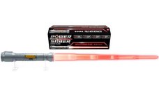 Sabie interactiva de jucarie Power Saber (Rosu)