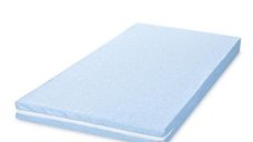 Saltea Lorelli Classic pentru Patut, 60 x 120 x 9 cm, Spuma Elastica, Albastru