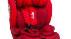 Scaun Auto Juju Safe Rider i-Size R129, 15 luni - 12 ani, Rosu