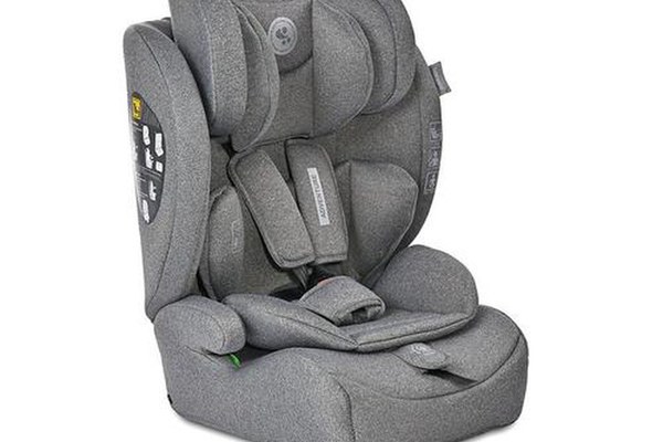 Scaun auto pentru copii Lorelli Adventure, i-Size, R129, 15 Luni-12 Ani, 76-150 cm, tetiera reglabila pe inaltime, sistem de protectie impact lateral, cotiere, calitate premium, Gri