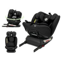 Scaun auto pentru copii Lorelli Capella, i-Size, Isofix, rotativ 360 grade, 0 luni-12 ani, 40-150 cm, Negru - 1