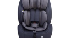Scaun auto U-grow UG-302IS-GR, 76-150cm, isofix, 15 luni - 12 ani, Gri
