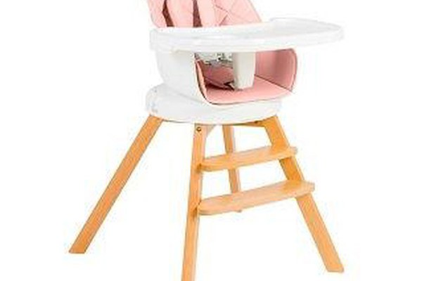 Scaun de masa 3 in 1 Juju Eat&Twist (Alb/Roz)