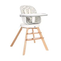 Scaun de masa 3 in 1 Lorelli Napoli Grey Net, sezut rotativ, Gri - 1