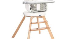 Scaun de masa 3 in 1 Lorelli Napoli Grey Net, sezut rotativ, Gri