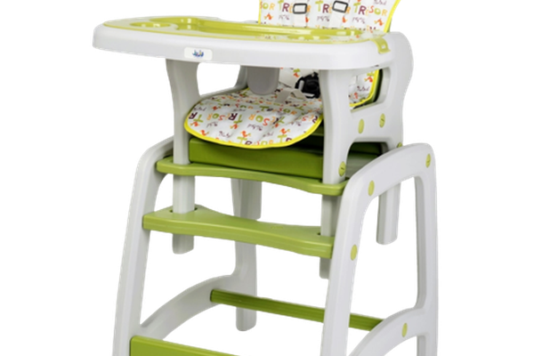 Scaun de masa copii JUJU Eat&Play JU3002-Green-Island (Verde)