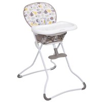 Scaun de masa Graco Snack N Stow Fruitella, 0 -15 kg (Alb) - 1