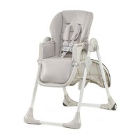 Scaun de masa Kinderkraft Yummy, Greutate maxima suportata 15 Kg, Gri - 1