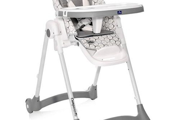 Scaun de masa Lorelli Campanella Grey Net, reglabil, 6-36 luni, Gri