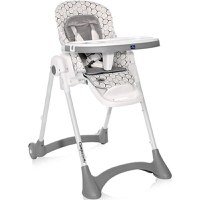 Scaun de masa Lorelli Campanella Grey Net, reglabil, 6-36 luni, Gri - 1