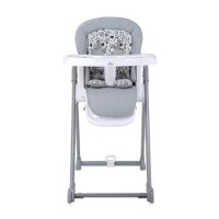 Scaun de masa Lorelli Party, reglabil, cadru din aluminiu, Cool Grey Leather - 1