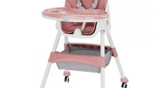 Scaun de masa pliabil 2 in 1 U-Grow UG-502-PK, roz, 6-36 luni