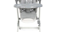 Scaun de masa si leagan electric Lorelli Ventura Grey Trees, functii MP3, 5 viteze leganare cu temporizator, pliabil