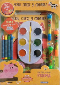 Scriu, citesc si colorez - Ferma - 1