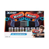 Set 2 blastere X-Shot - Excel Kickback, 8 proiectile - 1