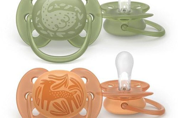 Set 2 suzete Philips Avent Ultra Soft SCF093/06, cu disc flexibil, pentru pielea sensibila a bebelusului, ortodontice, fara BPA, 18 luni+