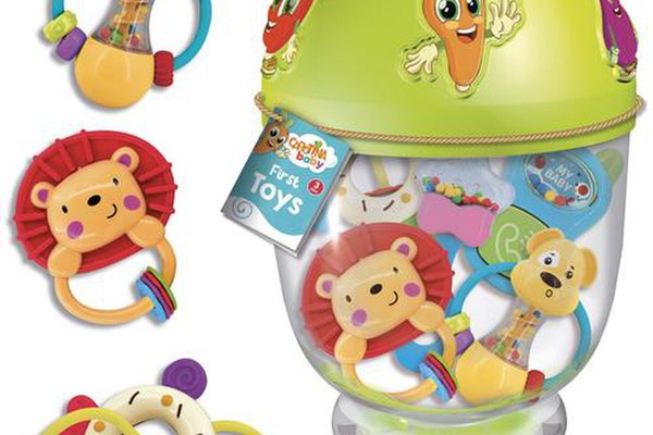 Set 5 jucarii bebelusi Lisciani Micul explorator, 3 luni+