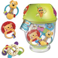 Set 5 jucarii bebelusi Lisciani Micul explorator, 3 luni+ - 1