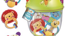 Set 5 jucarii bebelusi Lisciani Micul explorator, 3 luni+