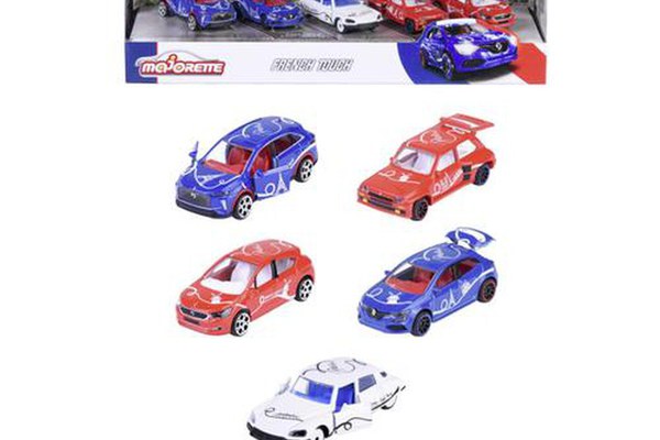 Set 5 masini metalice Majorette - French Touch