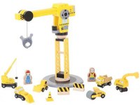 Set constructie BigJigs BJT200 Macara, 13 piese - 1