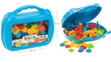 Set de constructie Combi cu 60 de piese colorate