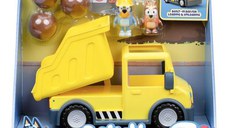 Set de joaca Bluey - Dump Truck, cu 2 figurine
