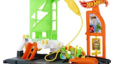 Set de joaca Hot Wheels City - Let's Race, Benzinarie