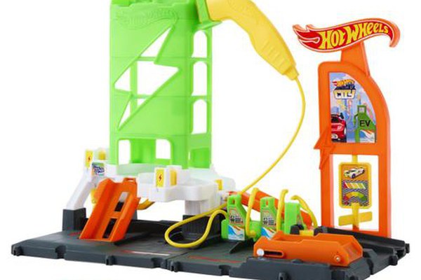 Set de joaca Hot Wheels City - Let's Race, Benzinarie