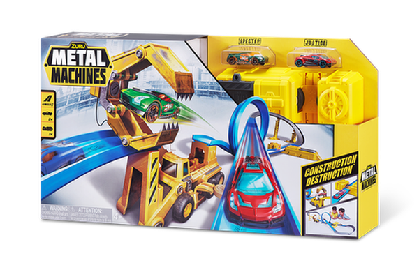 Set de joaca Metal Machines - Macara Masiva, cu pista