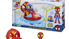 Set de joaca Spidey and his Amazing Friends  Web-Spinners, Masinuta si figurina Spidey