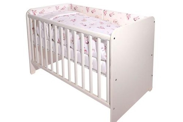 Set lenjerie pat 60 x 120 cm Lorelli Smile Beige Bunnies, 10 piese, bumbac ranforce